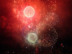New-years-fireworks