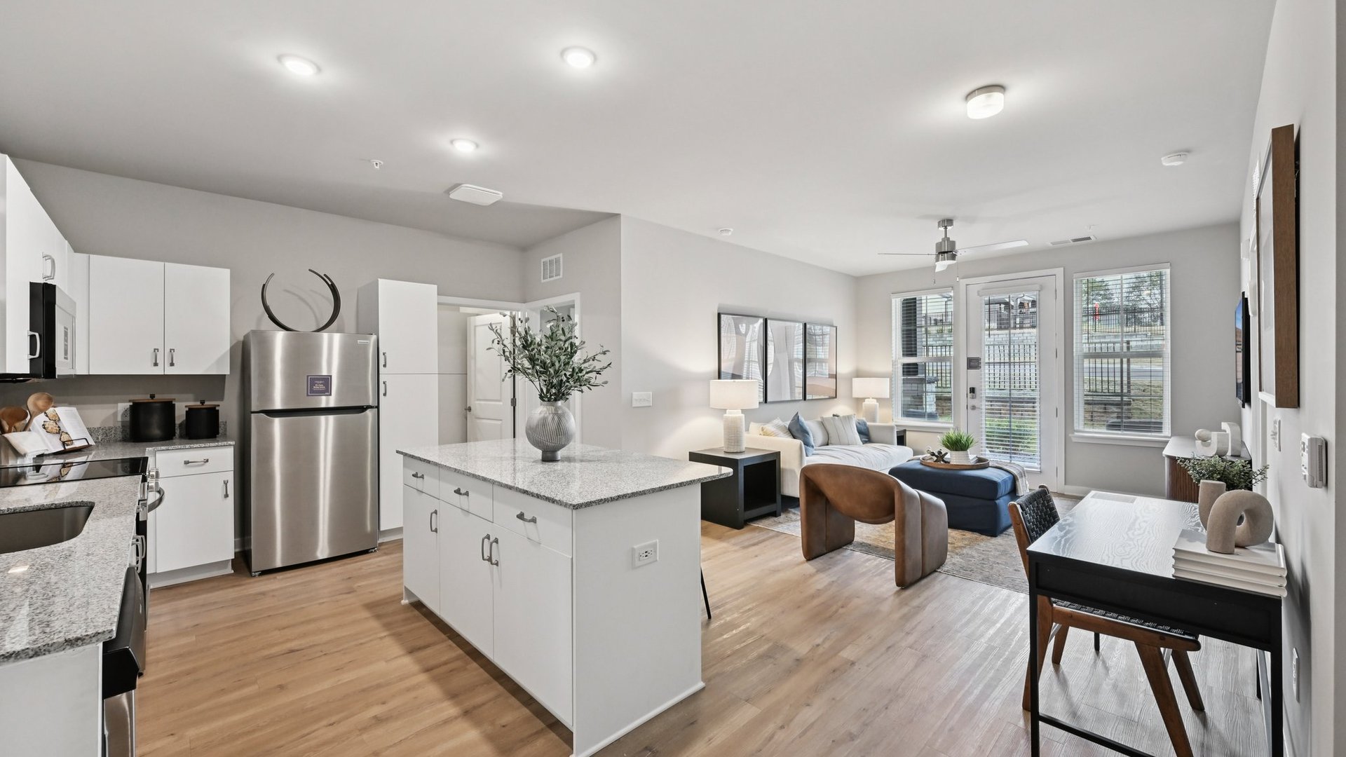 Springs at Locust Grove Kitchen and Living Room (1)