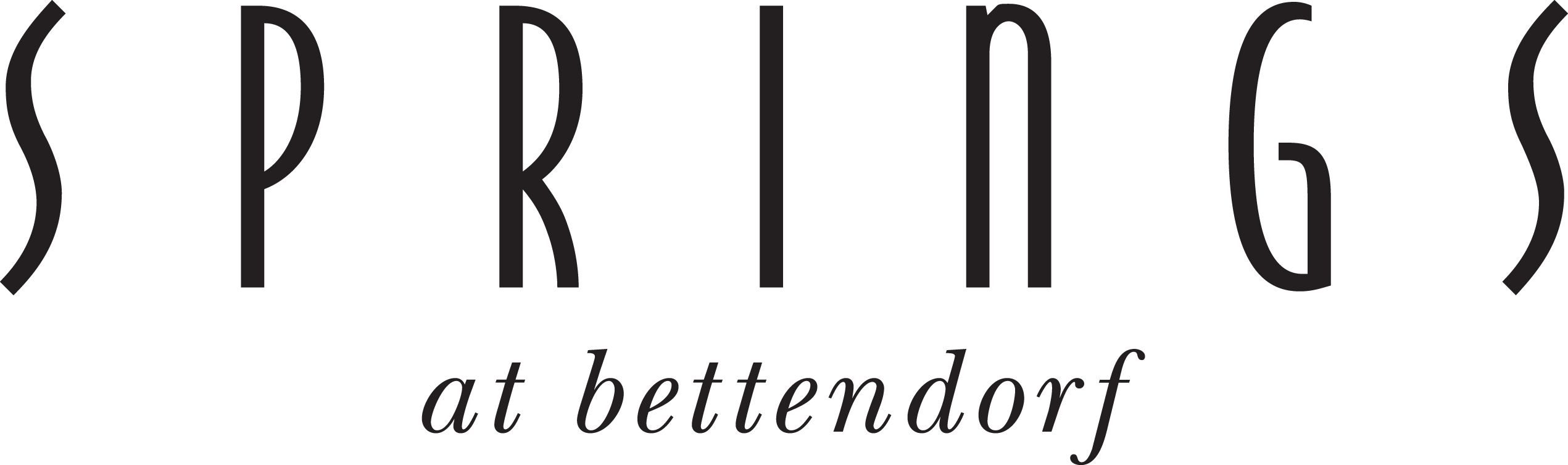 Black Bettendorf Logo