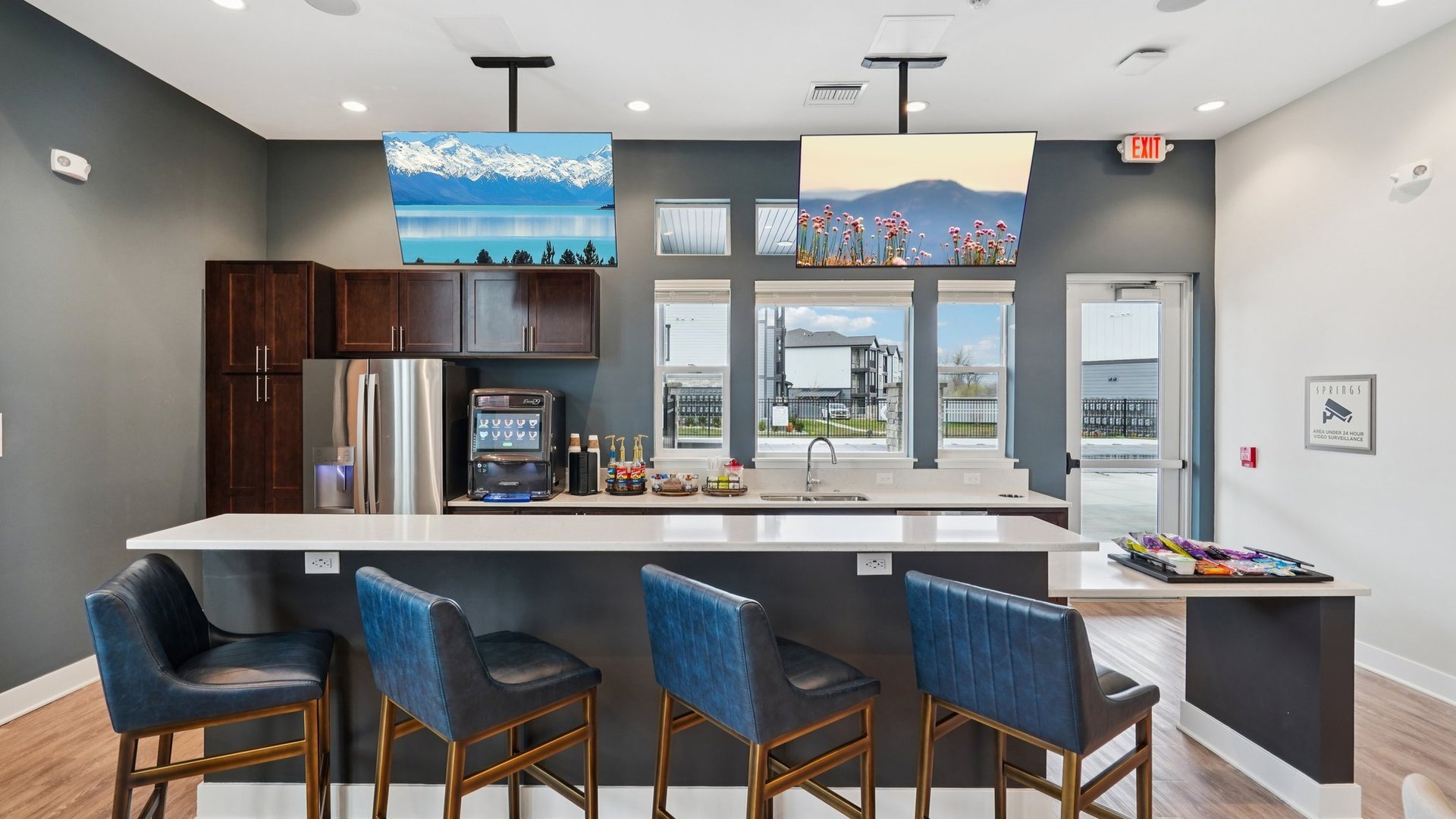 On-site community clubhouse