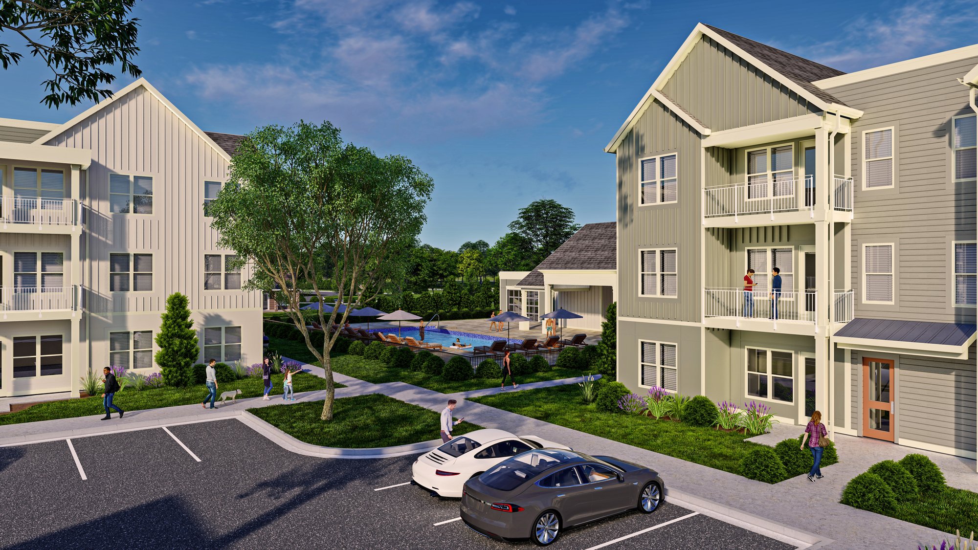 Port Wentworth - Buildings & Pool (1)