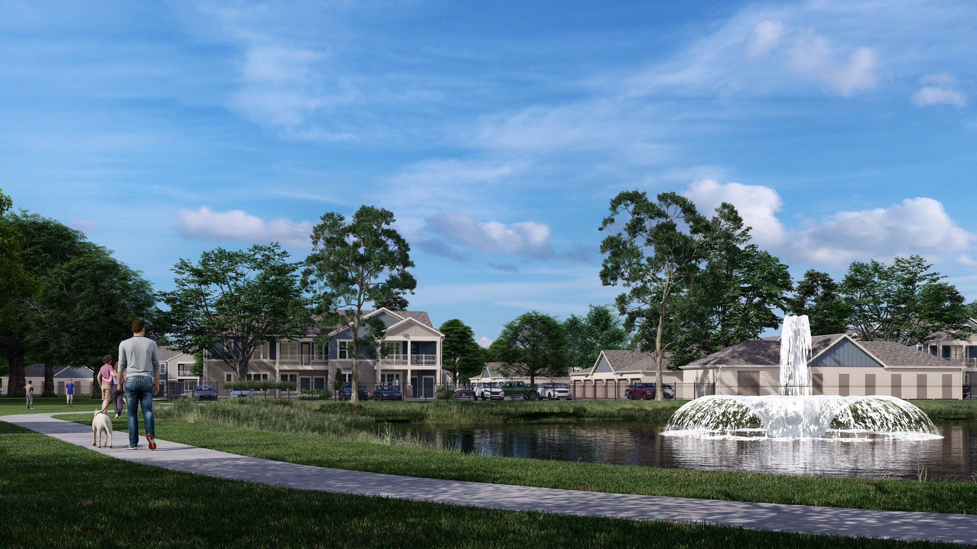 Townhome-Style Apartments at Springs at Ashby in Collierville, TN