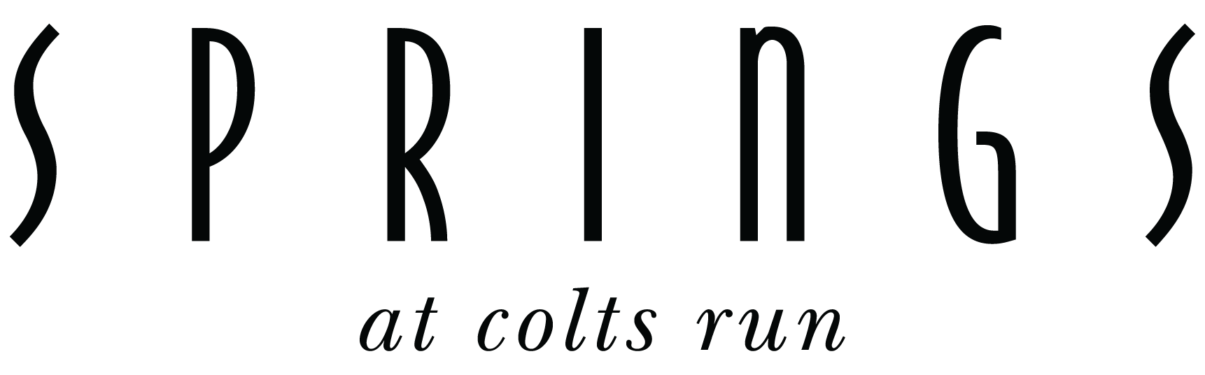 Springs at Colts Run Logo-Black