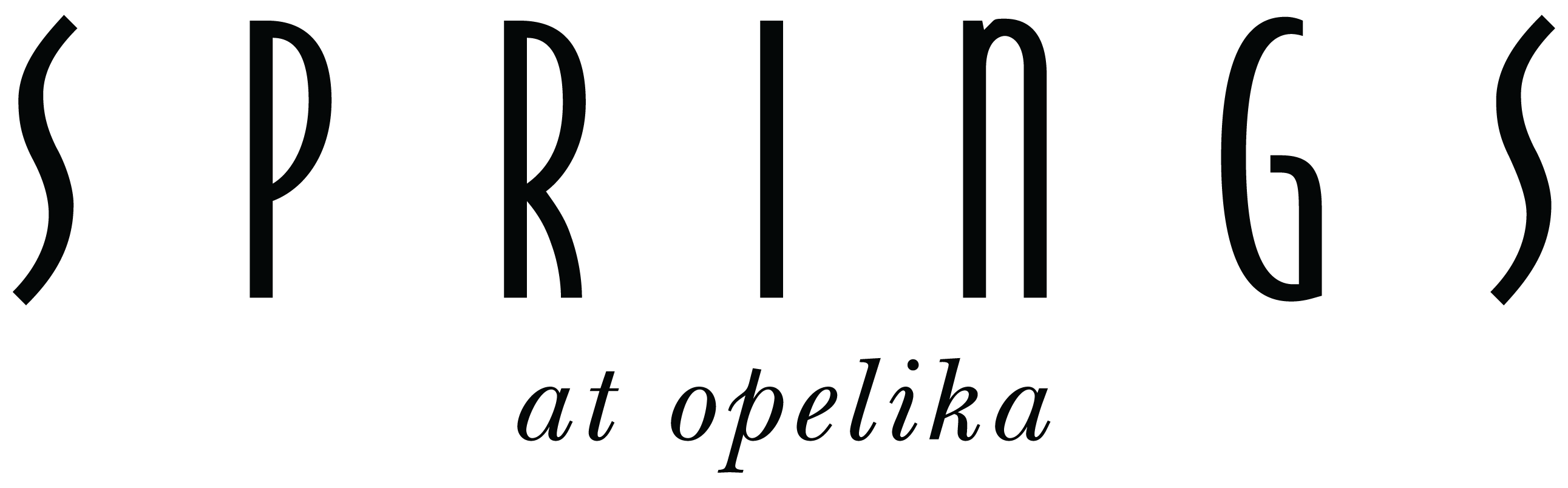 Springs at Opelika Logo_Springs at Opelika Logo - Black