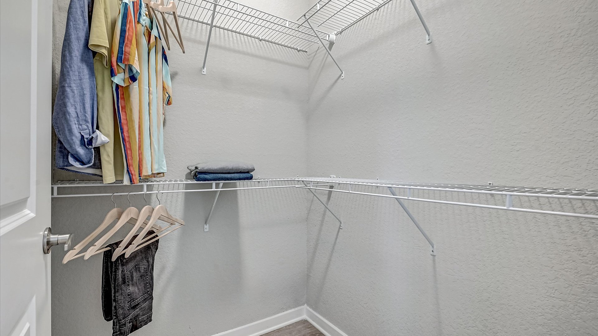 Huge Walk in Closet with Lots of Storage Space Springs at Flagler Center Apartments in Jacksonville, FL