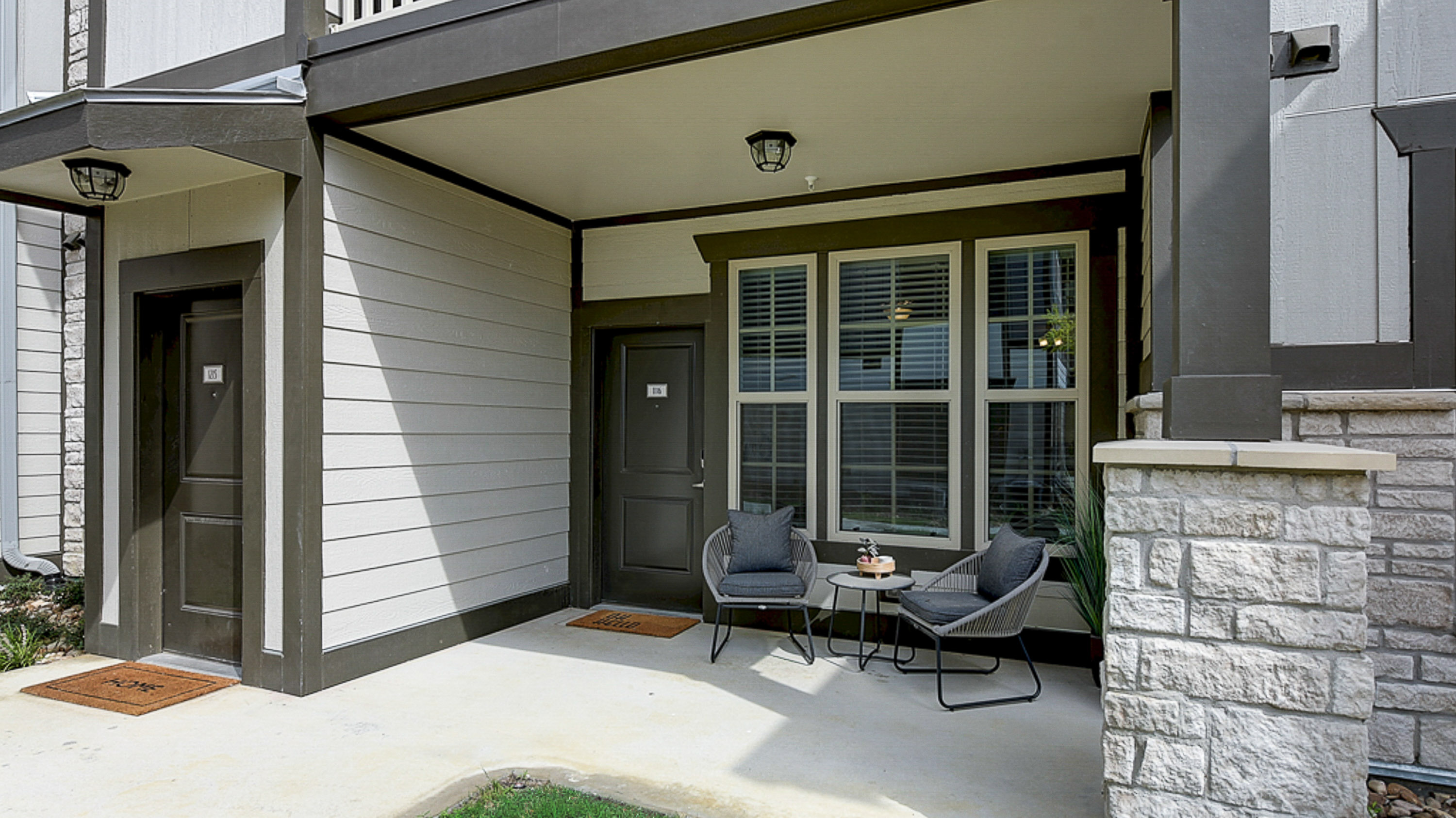 Private Entry directly into your apartment home rental at Springs at Grand Prairie apartments