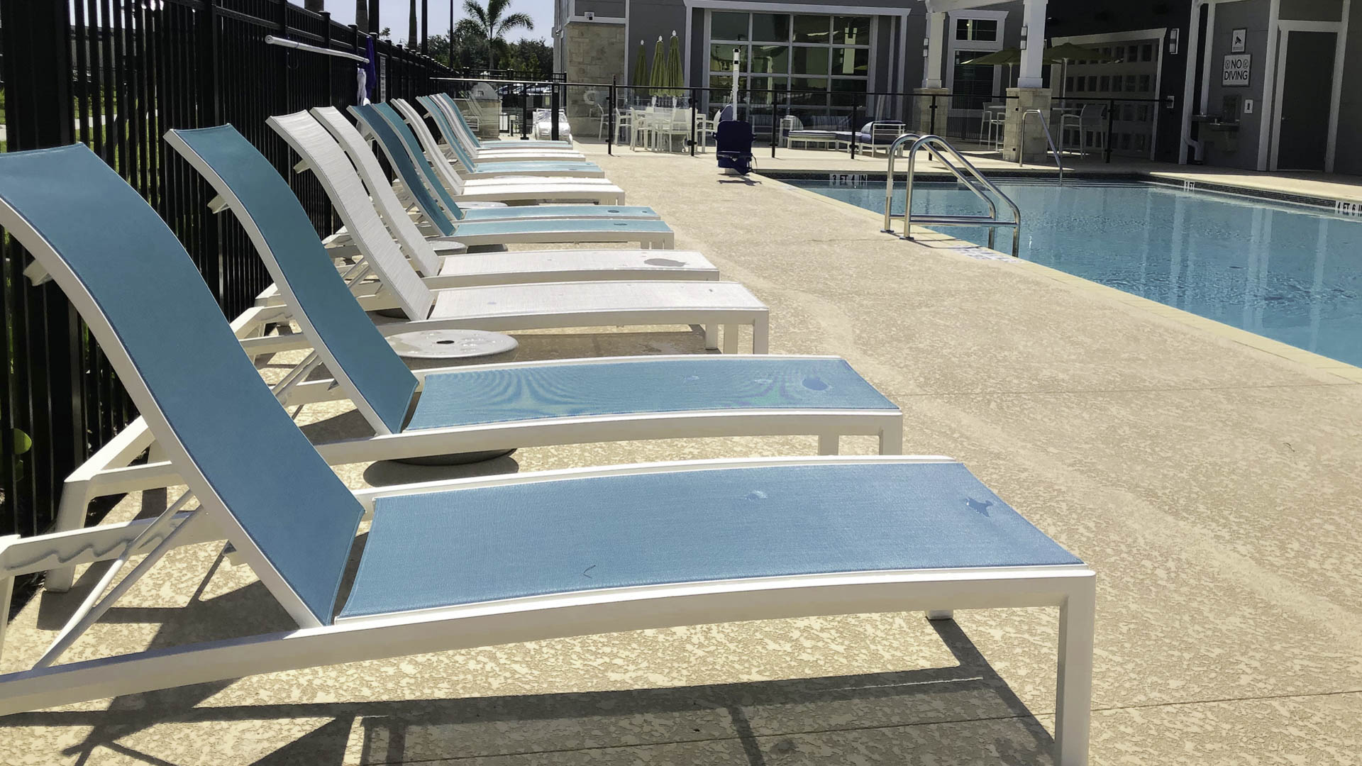 Springs at Hammock Cove pool lounge chairs