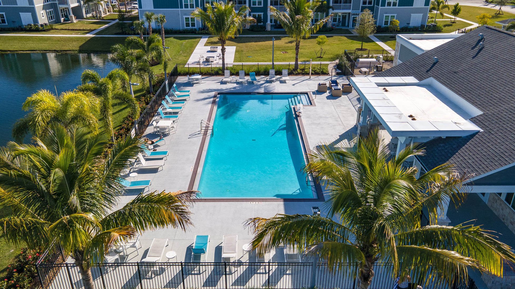 Cape Coral Clubhouse aerial  2