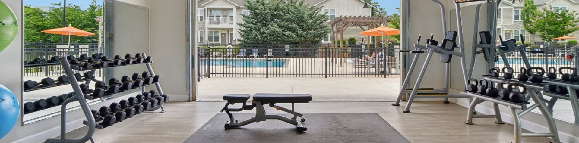 24 Hour Fitness Center at Springs at Laurens Road Apartments in Greenville, SC (1)