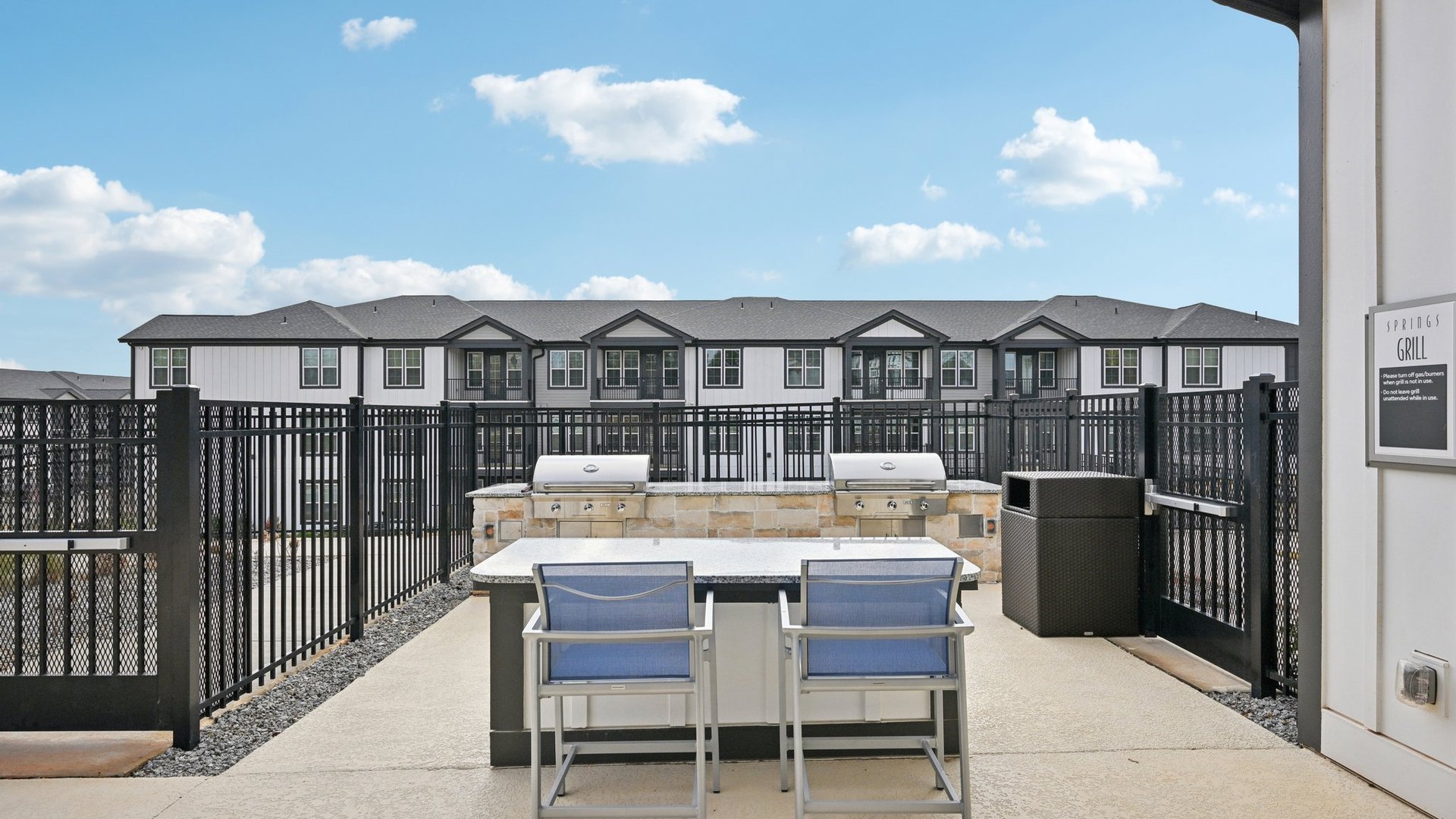 Springs at Locust Grove Grill Area Springs at Locust Grove Grill Area