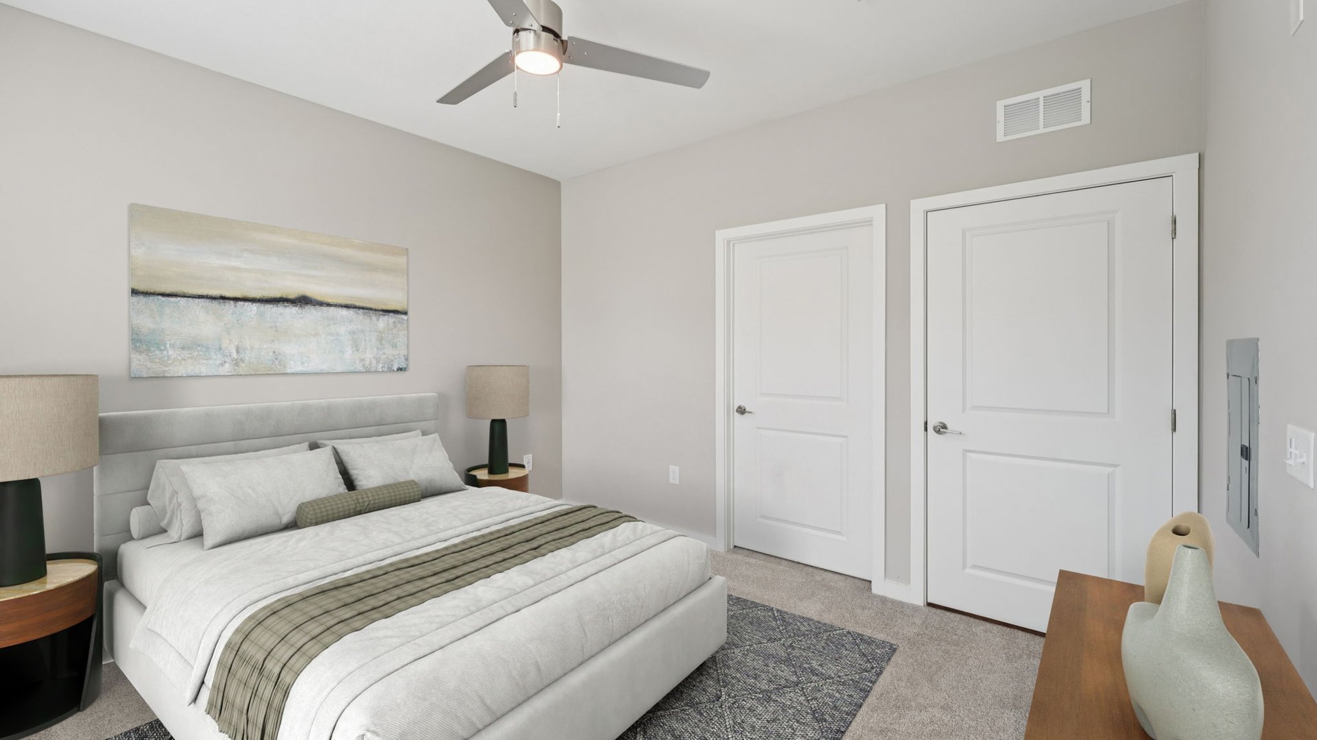 Spacious studio, 1, 2 & 3 Bedroom Homes at Springs at Locust Grove.