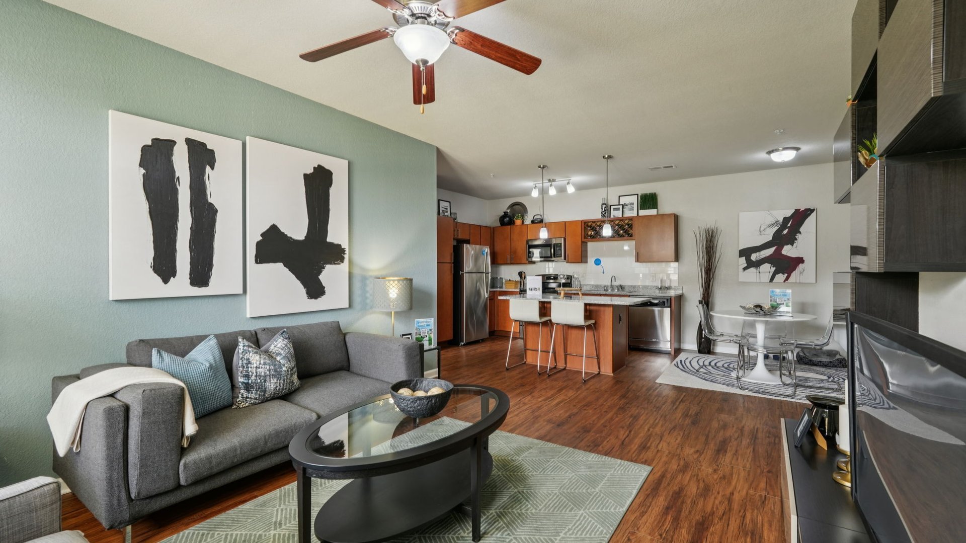 Springs at West Chester Living room (3)