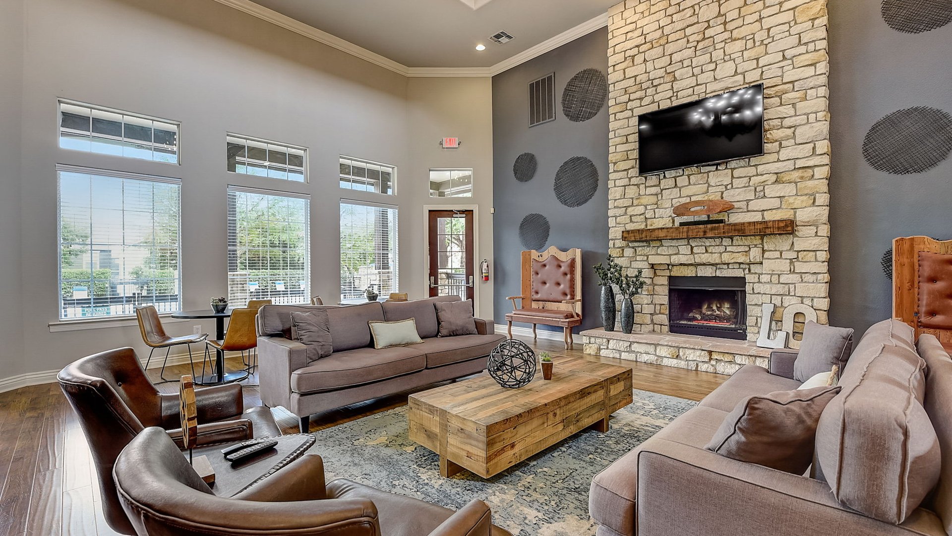 Community Clubhouse Lounge at Springs at Live Oak in Live Oak, TX