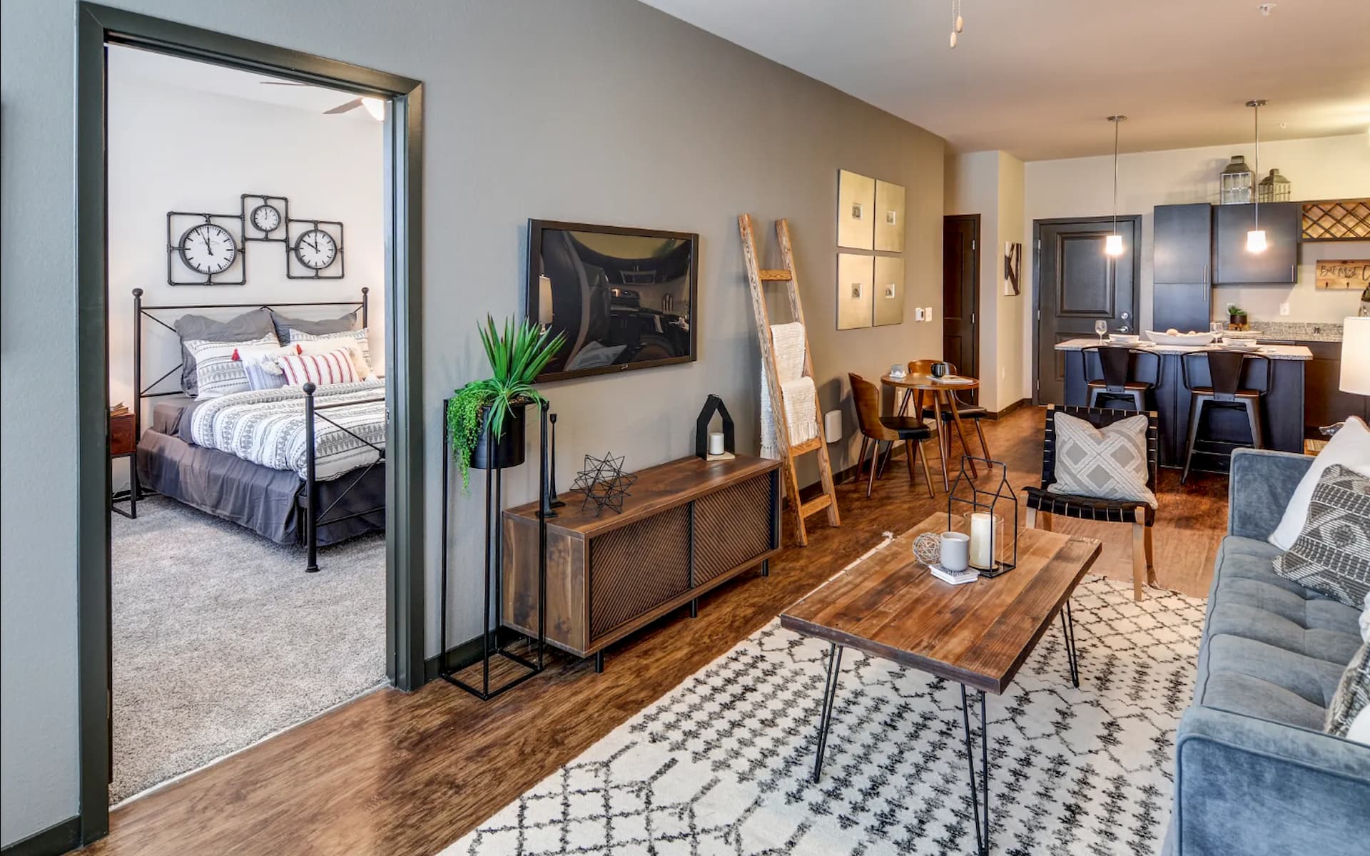 Luxury apartment interior