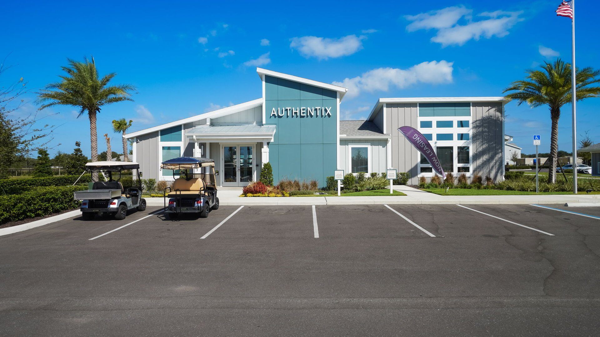 Authentix Suncoast clubhouse exterior - Brooksville, FL