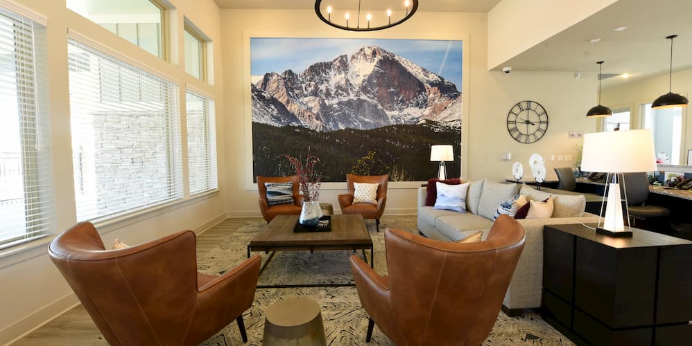 Springs at Eagle Bend clubhouse interior - Aurora, CO