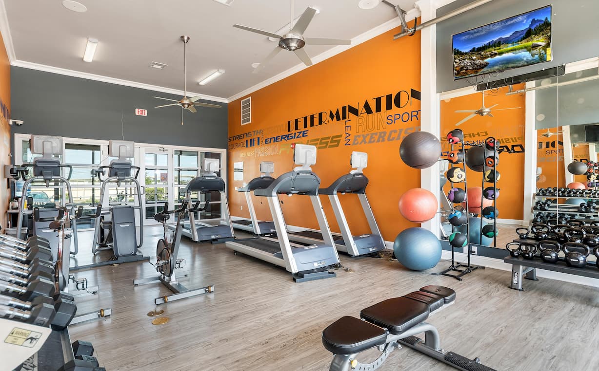 Fitness Center For Springs at Alamo Ranch In San Antonio, Texas