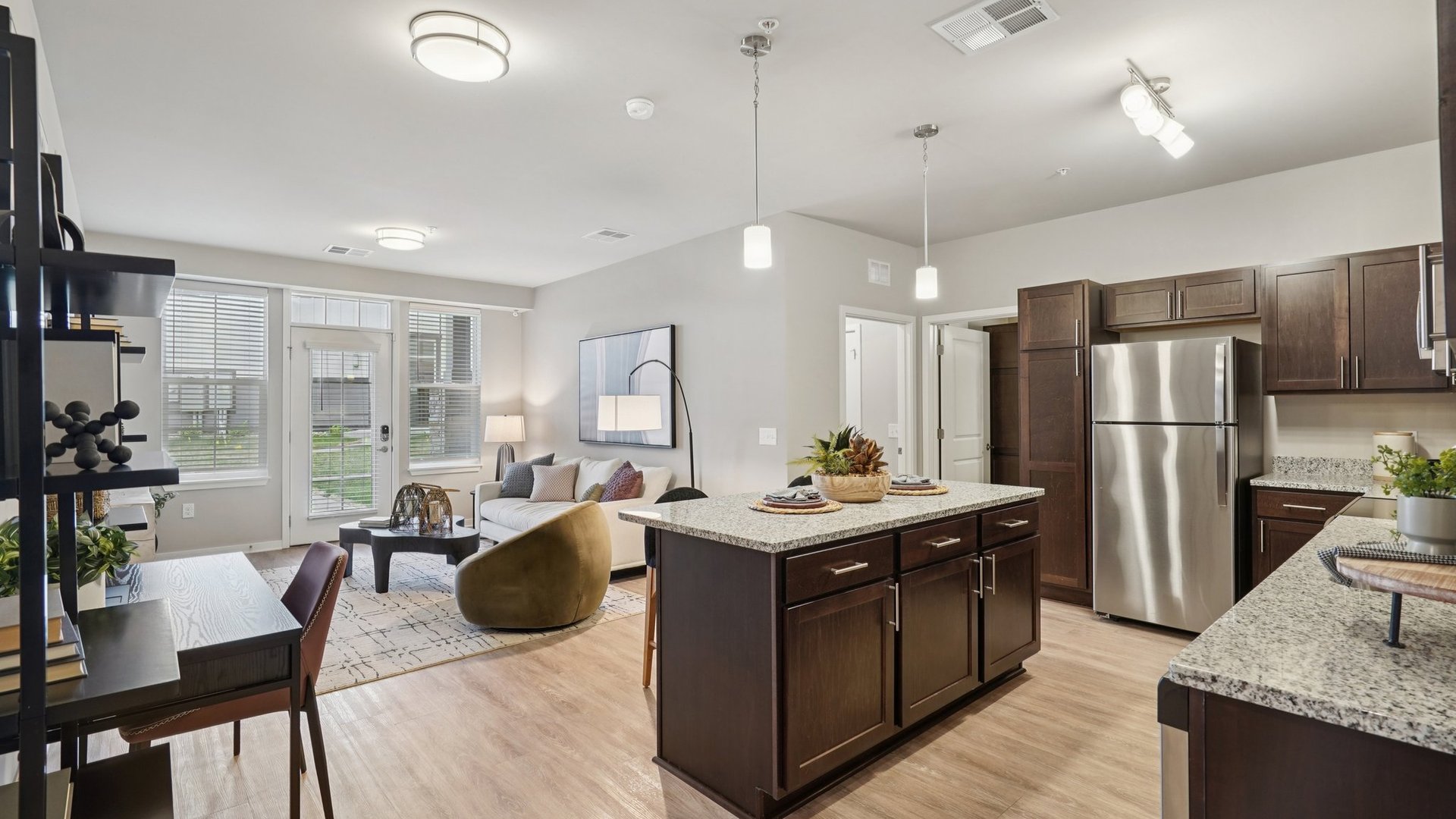 Spacious floor plans