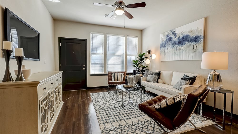 Open concept living at Springs at Sunfield Apartments