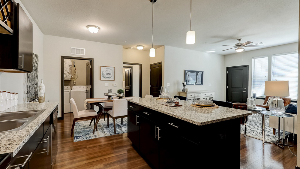 Premium kitchens at Springs at Sunfield Apartments