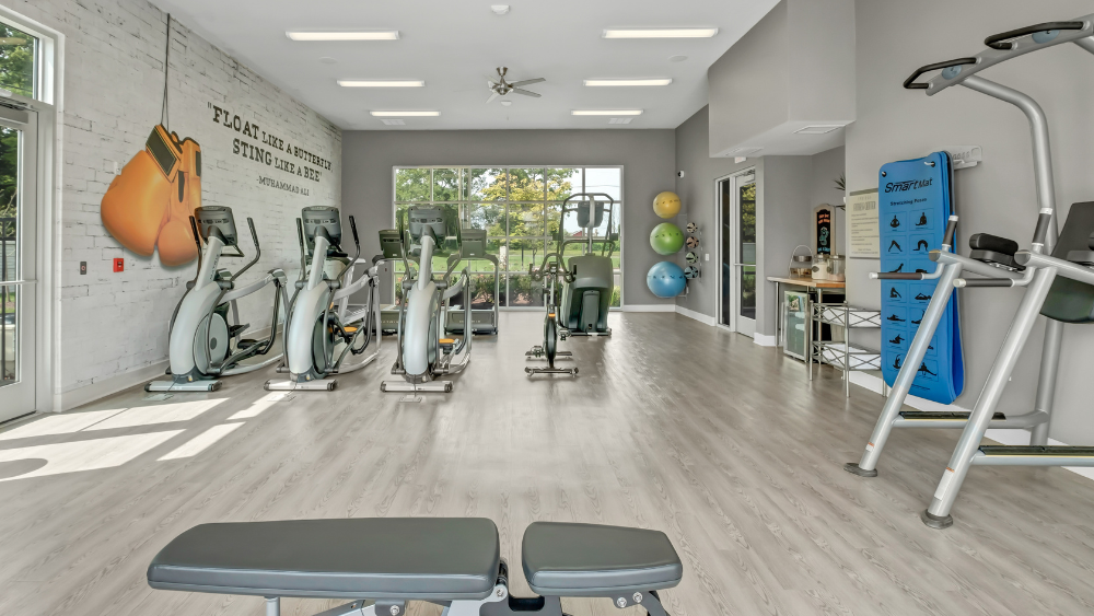 24HR Fitness Center at Springs at La Grange Apartments in East Louisville, KY