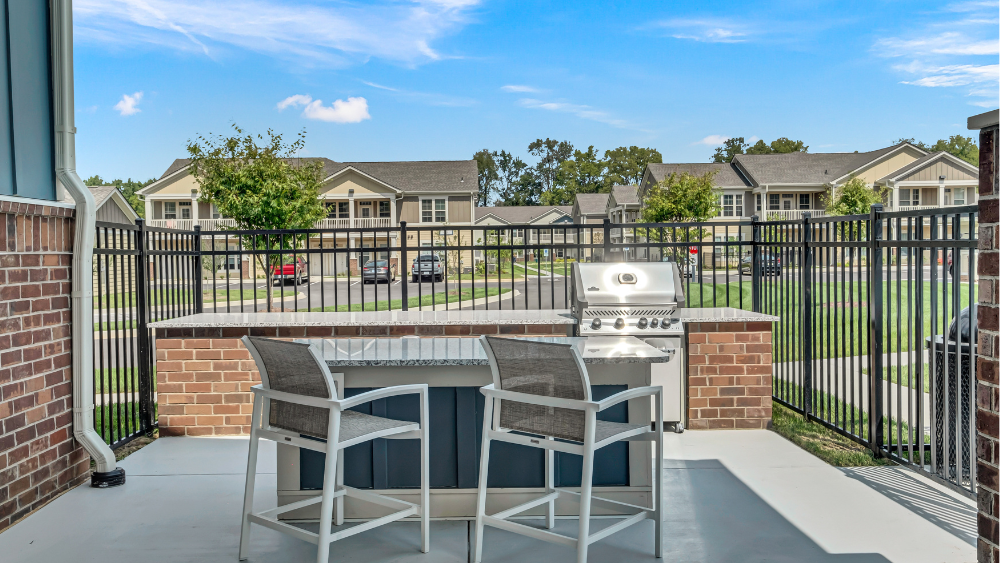 Grill Area at Springs at La Grange Apartments in East Louisville, KY
