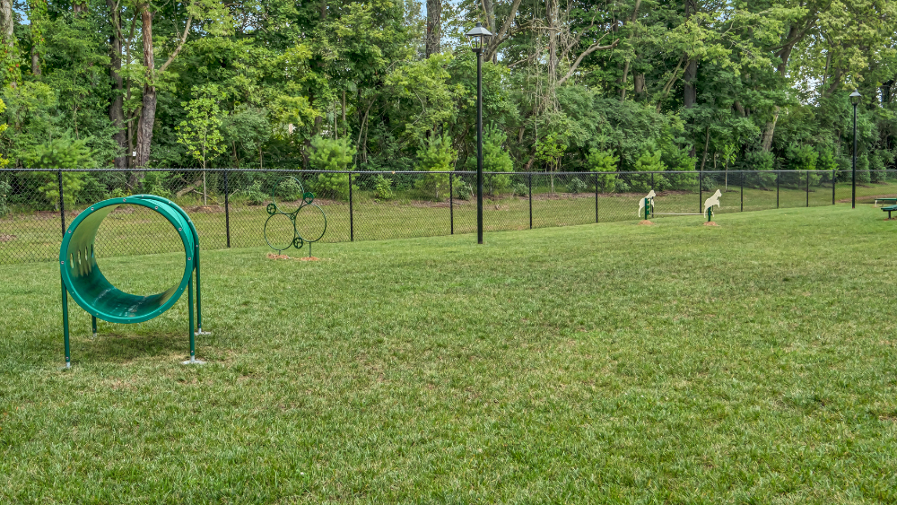 Off Leash Pet Playground at Springs at La Grange Apartments in East Louisville, KY