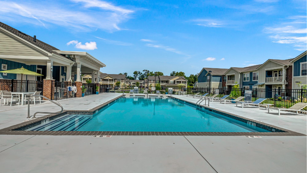 Resort Style Pool at Springs at La Grange Apartments in East Louisville, KY