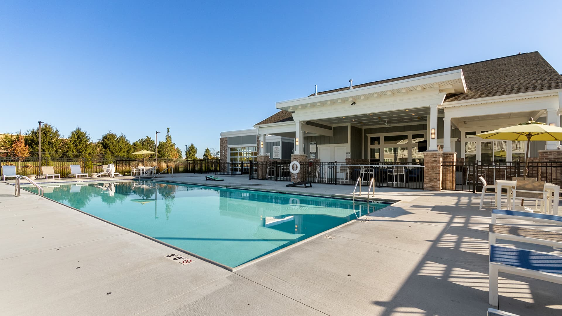 Three Oaks Resort Style Swimming Pool