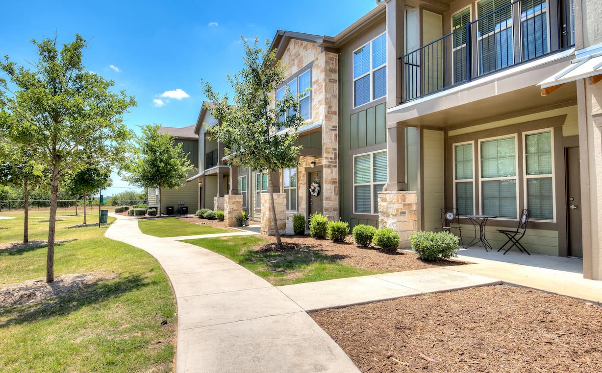 Springs at Alamo Ranch Exterior Townhome Apartments