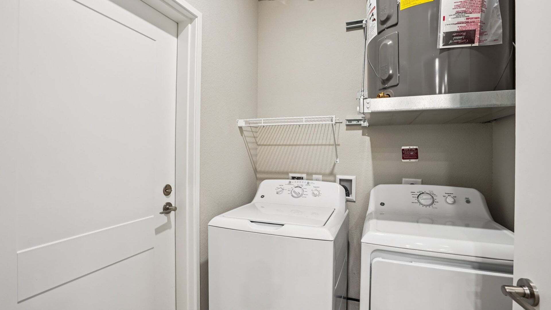 In-Home Washer and Dryer