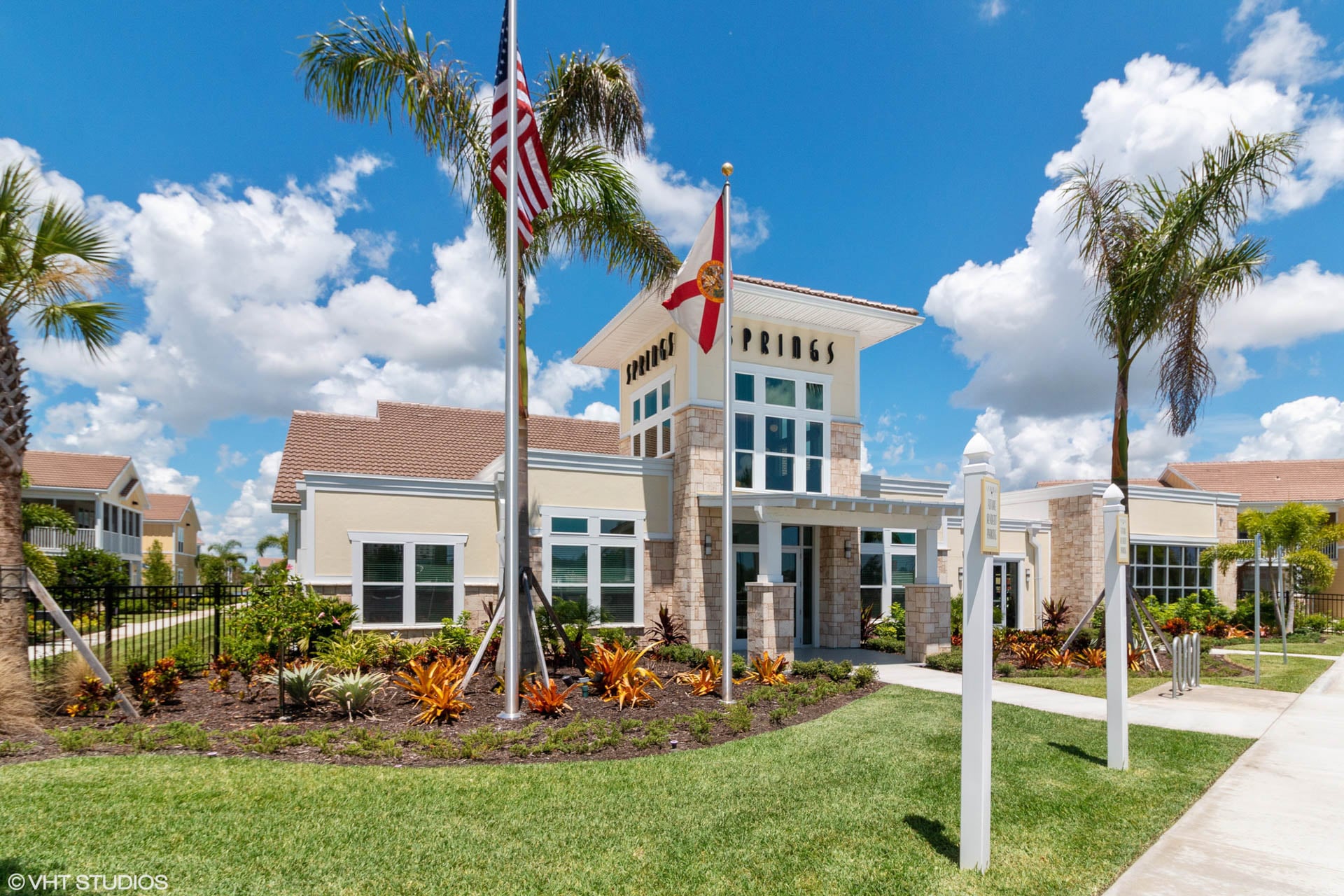 Springs at Tradition clubhouse exterior - Port St. Lucie, FL