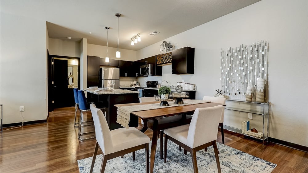 Open concept living at Springs at Hurstbourne Apartments