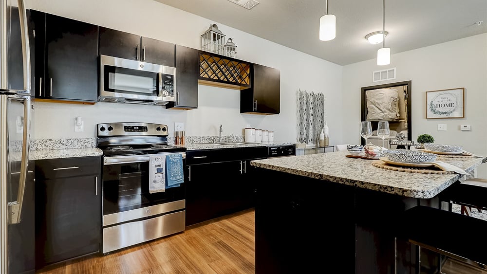 Kitchen at Springs at Hurstbourne Apartments