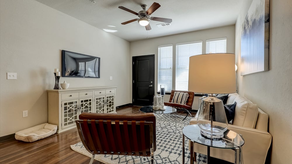 Open concept living at Springs at Laurens Road Apartments
