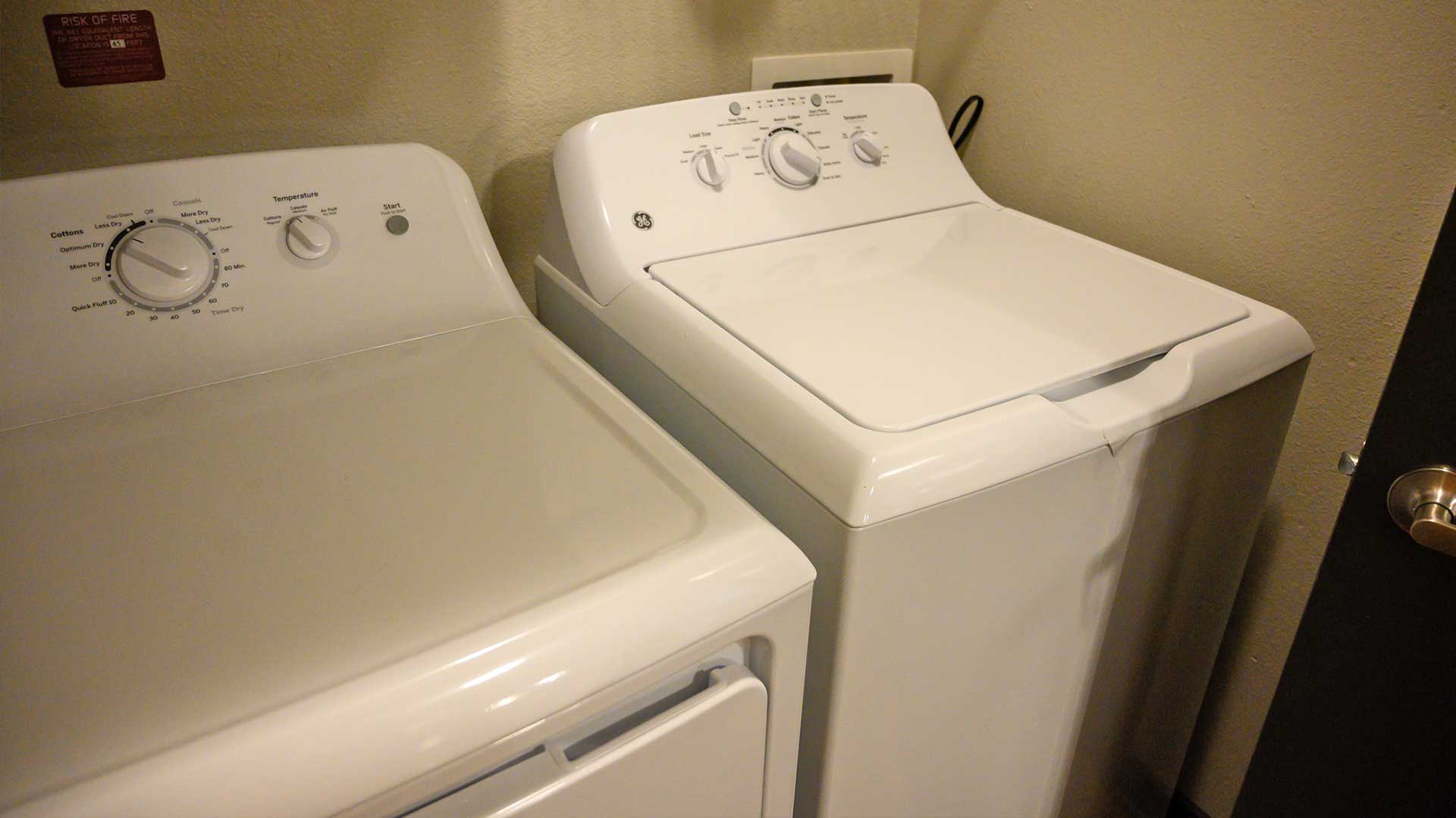 Private washer and dryer in every unit Springs at Sunfield in Buda TX