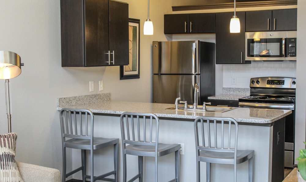 Premium kitchens at Springs at West Chester